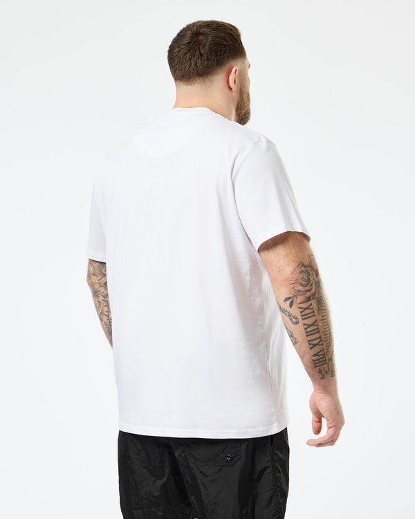 Plus Size - Football + Festivals Graphic T-Shirt White