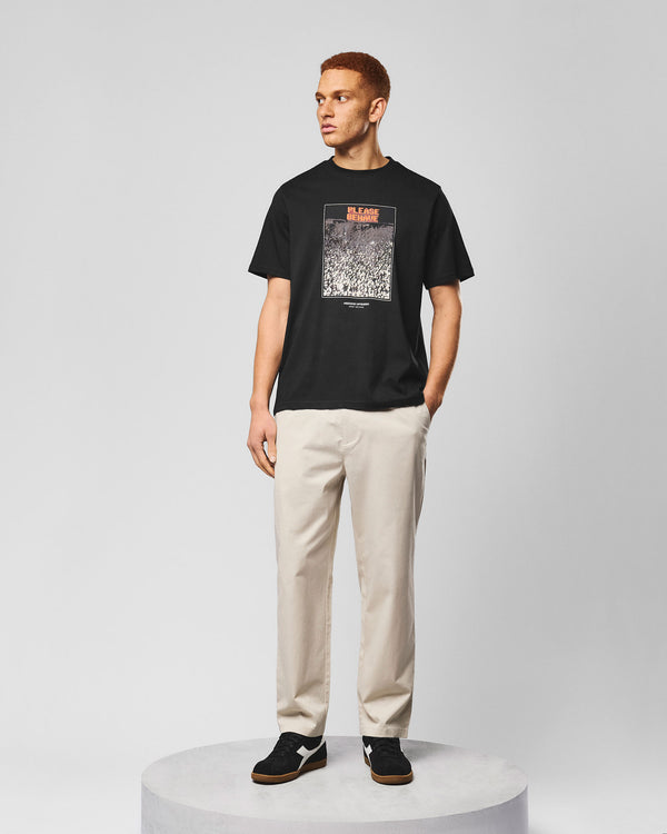 Behave Graphic T-Shirt Black