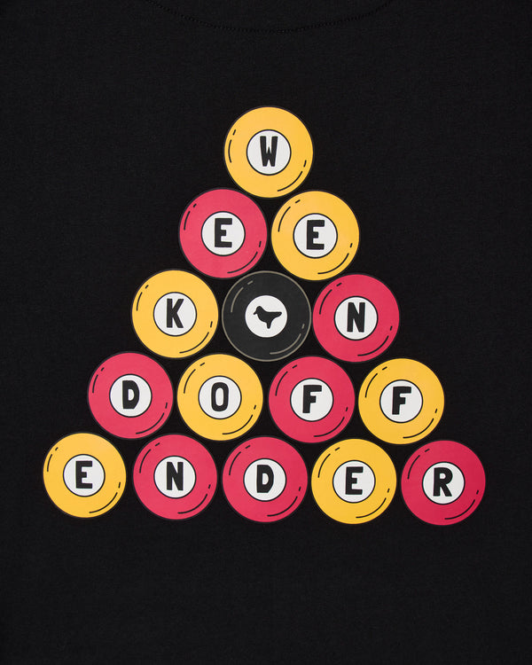 8 Ball Graphic T-Shirt Black