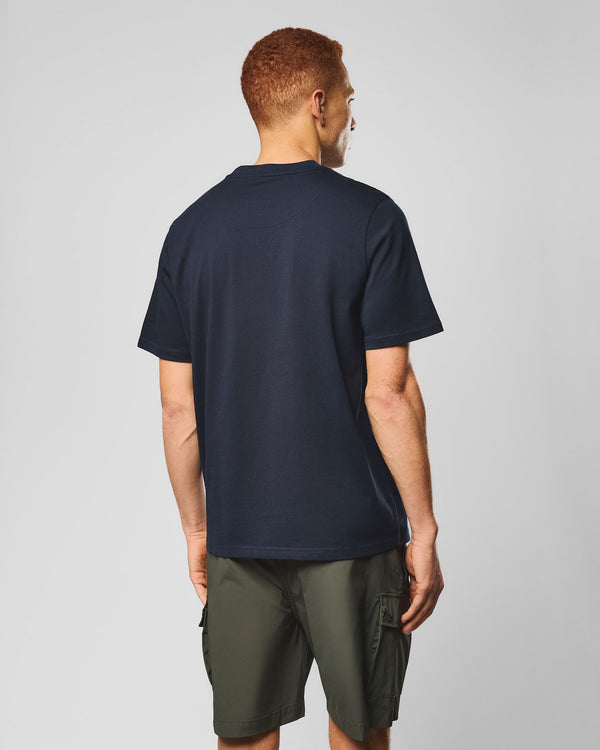 Terrace Graphic T-Shirt Navy