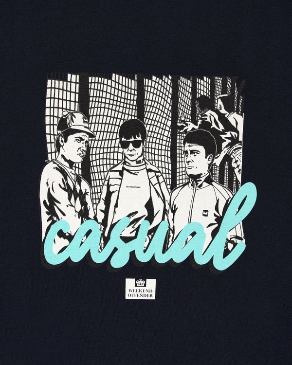 Plus Size - Terrace Graphic T-Shirt Navy