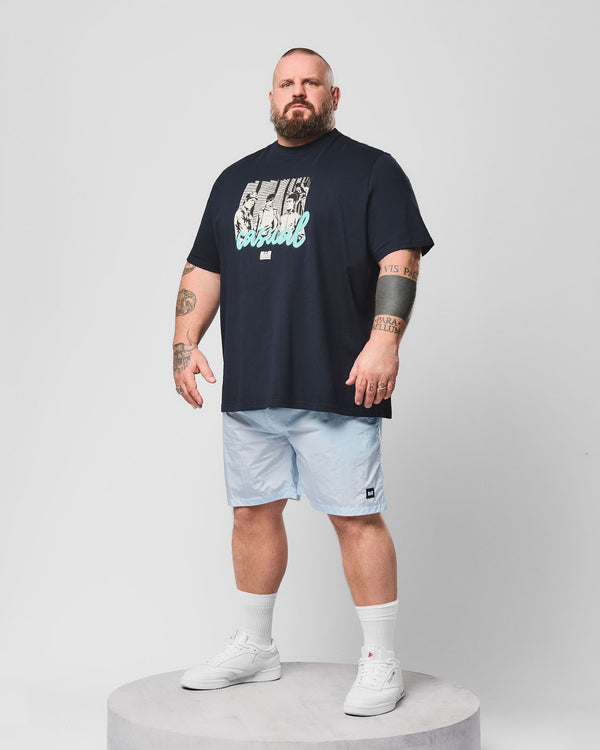 Plus Size - Terrace Graphic T-Shirt Navy