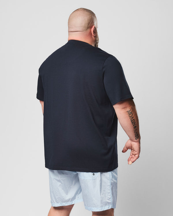 Plus Size - Terrace Graphic T-Shirt Navy