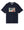 D'Arblay Grafik-T-Shirt Marineblau