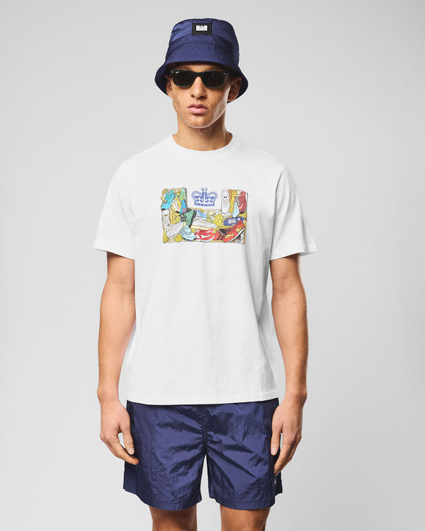 D'Arblay Graphic T-Shirt White