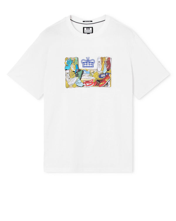 D'Arblay Graphic T-Shirt White