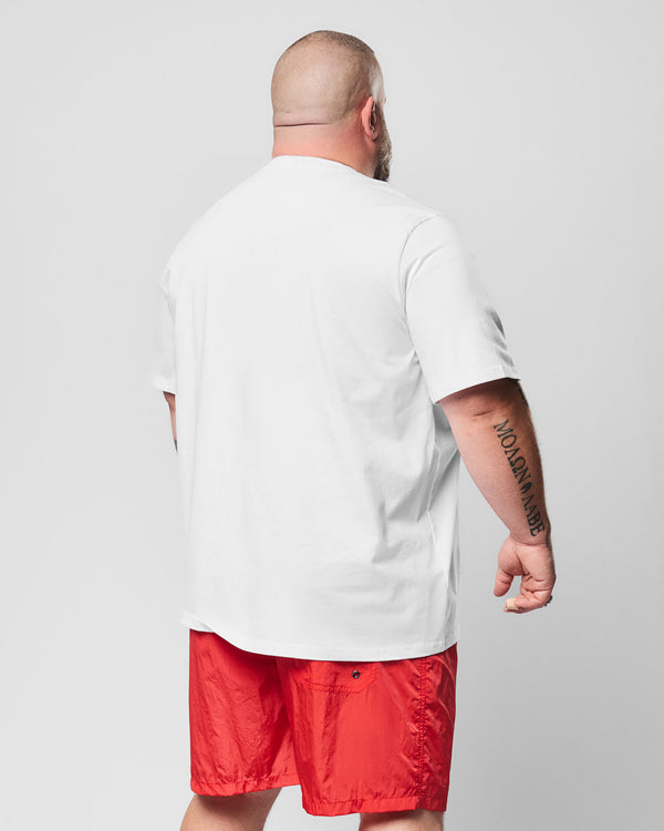 Plus Size - D'Arblay Graphic T-Shirt White