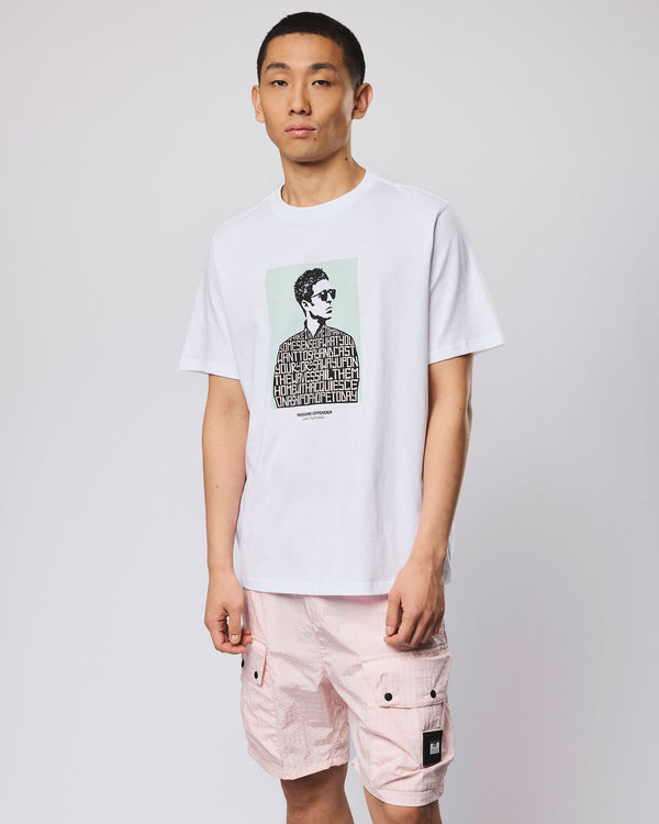 Camden Grafik-T-Shirt Weiß