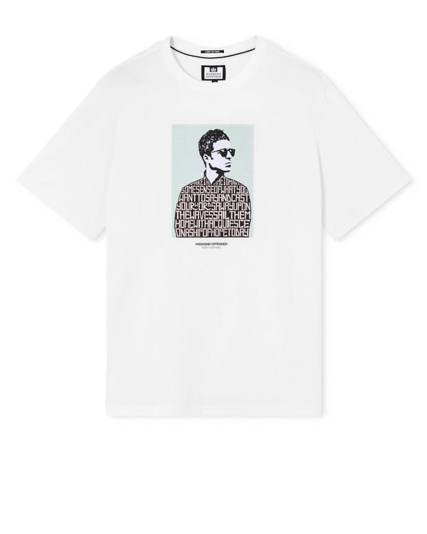 Camden Grafik-T-Shirt Weiß