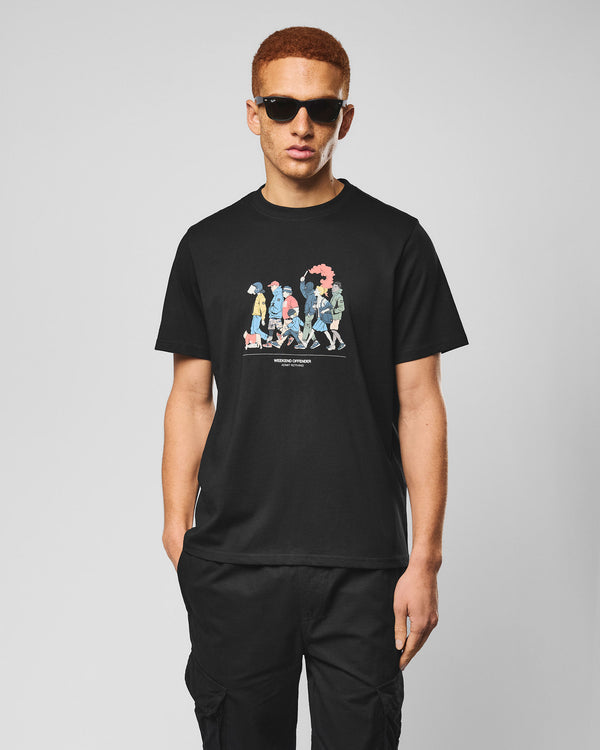 Everyone Graphic T-Shirt Black