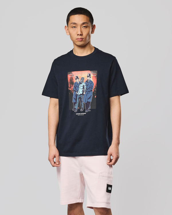 Murvin Graphic T-Shirt Navy
