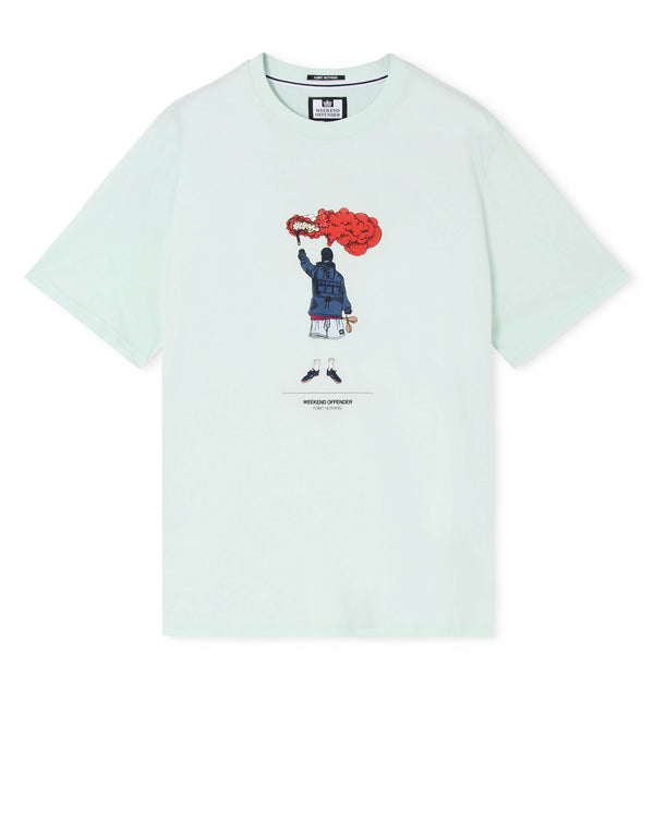 Chabet Graphic T-Shirt Amazonite Green