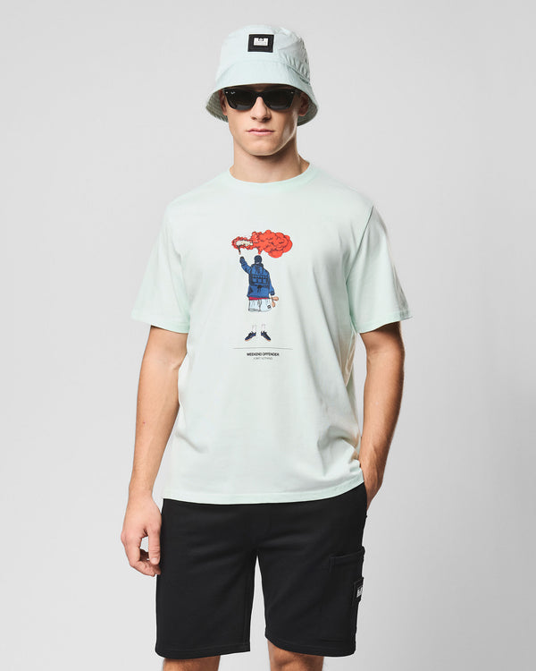Chabet Graphic T-Shirt Amazonite Green