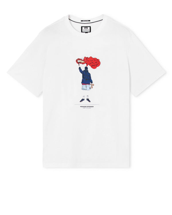 Chabet Graphic T-Shirt White