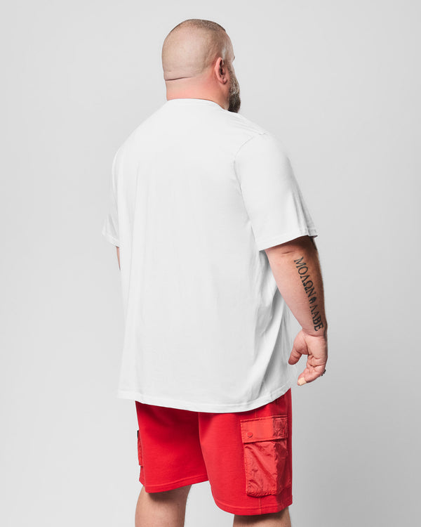 Plus Size - Chabet Graphic T-Shirt White