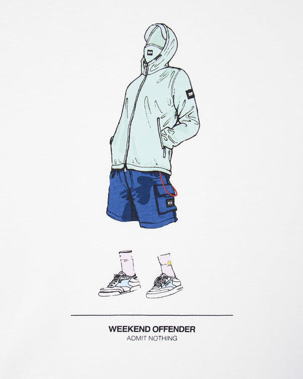 Drarga Graphic T-Shirt White
