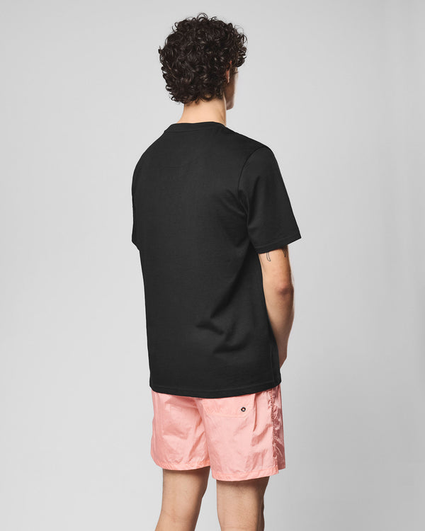 Hassen Grafik-T-Shirt Schwarz