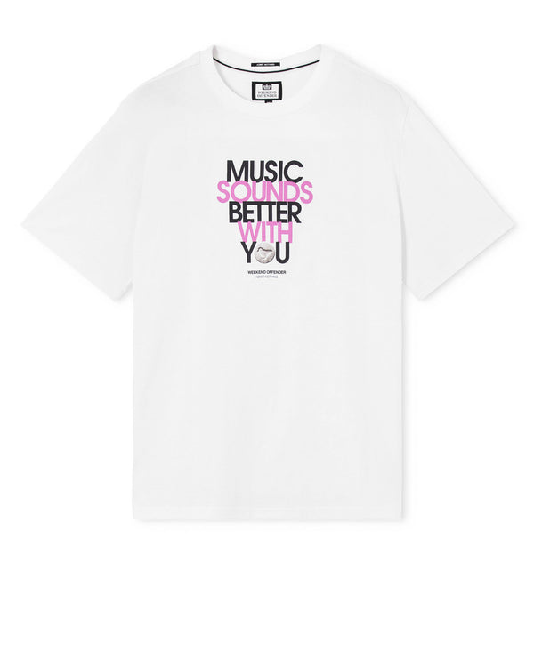 Bangalter Graphic T-Shirt White