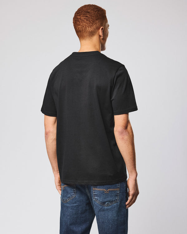 Vinyl Graphic T-Shirt Black