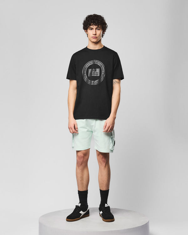 Deny Graphic T-Shirt Black