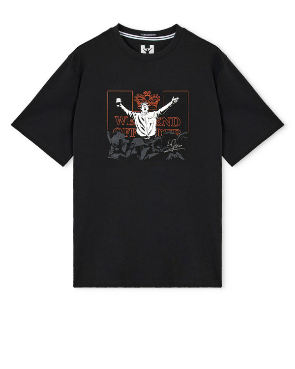 Ginola Graphic T-Shirt Black