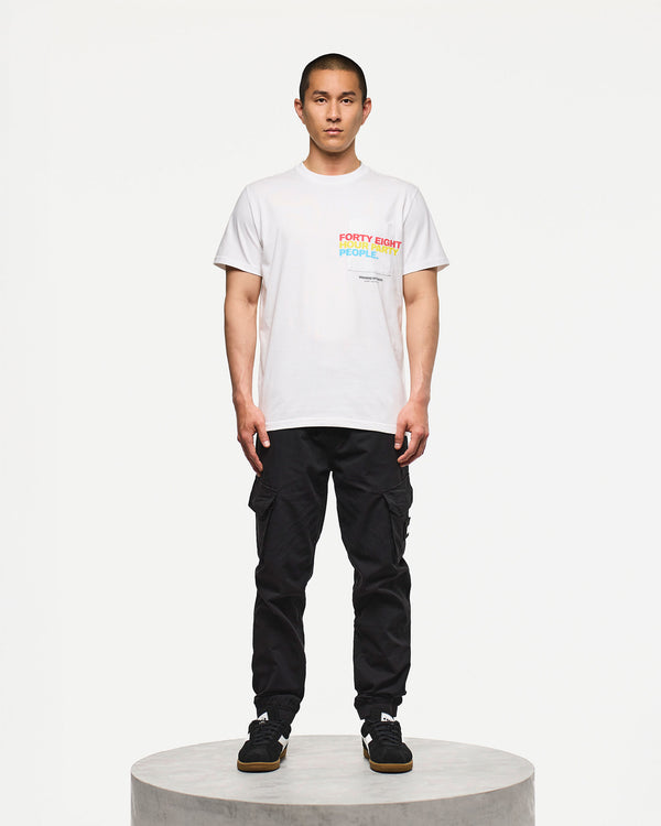 Forty Eight Graphic T-Shirt White