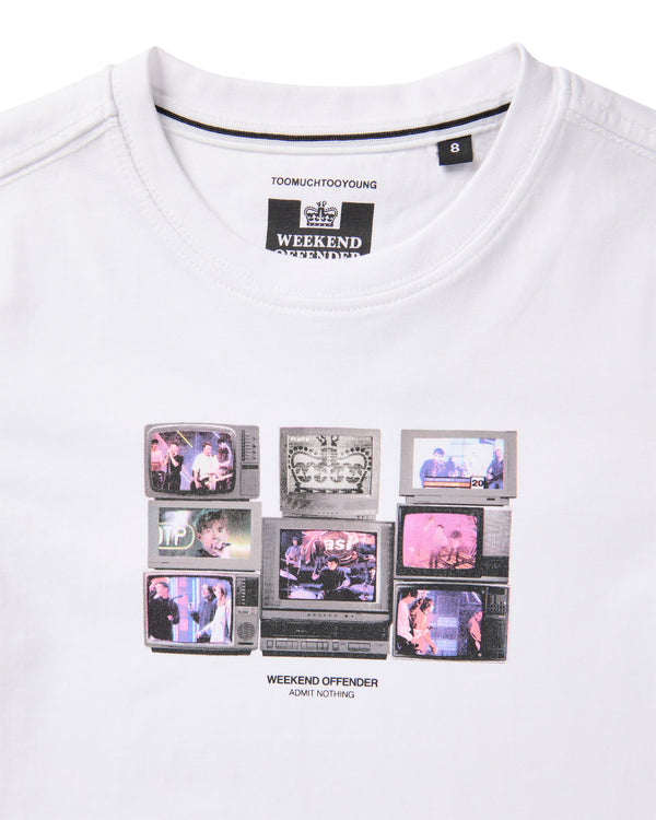 Kids Vision Graphic T-Shirt White