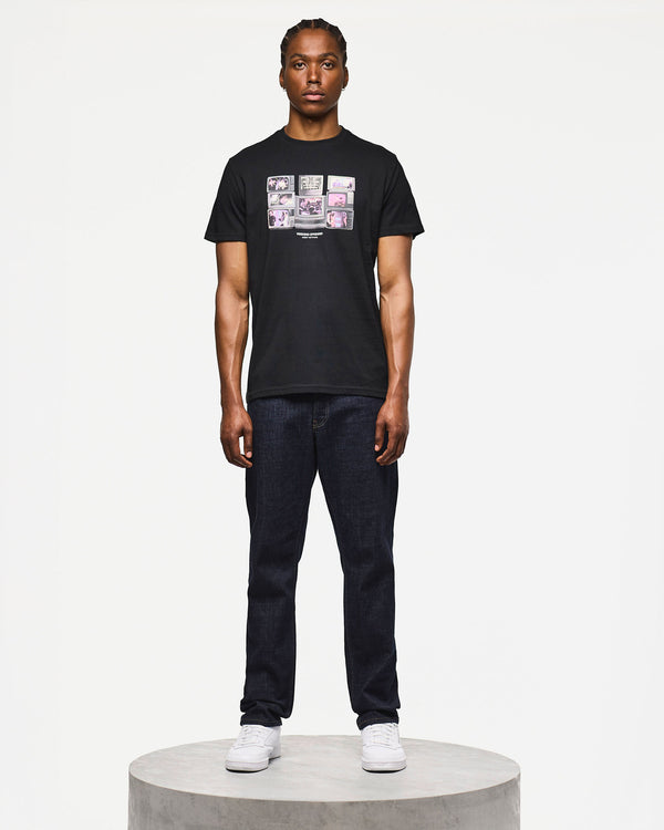 Vision Graphic T-Shirt Schwarz