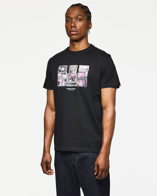 Vision Graphic T-Shirt Schwarz