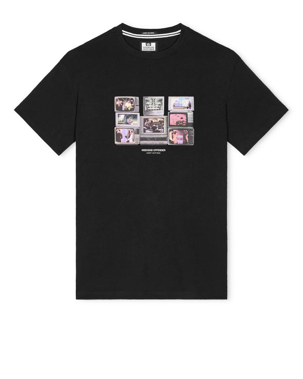 Vision Graphic T-Shirt Schwarz