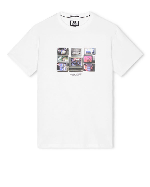 Plus Size - Vision Graphic T-Shirt White