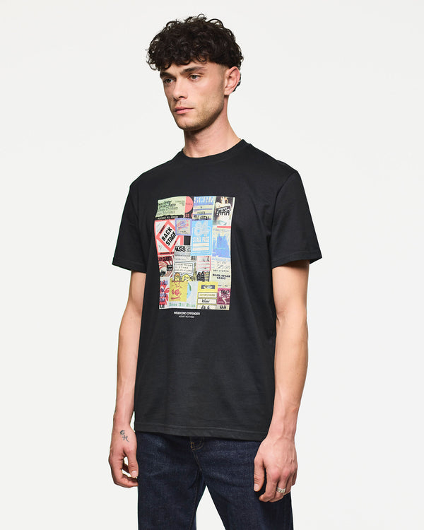 Passes Graphic T-Shirt Black