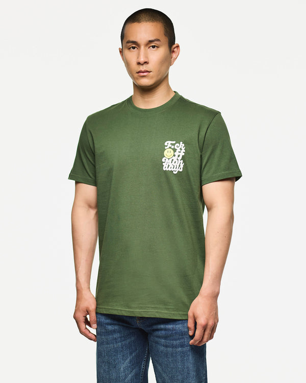 F.O.M. Graphic T-Shirt Bay Leaf Green