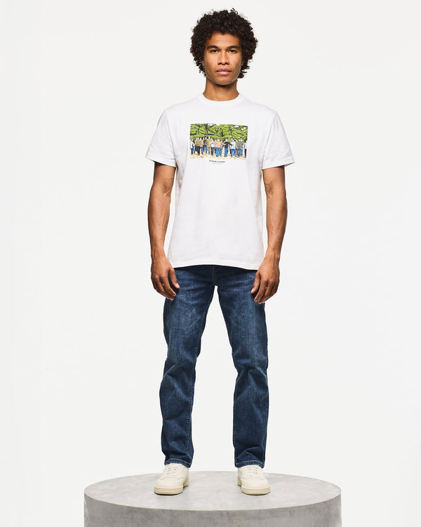 GSE Grafik-T-Shirt Weiß