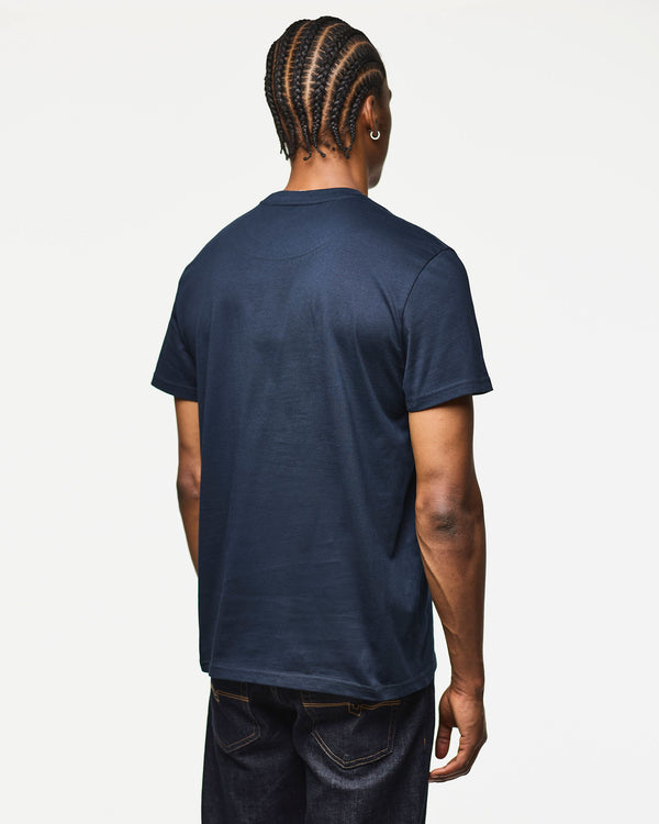 Maglietta grafica Dreamin' blu navy