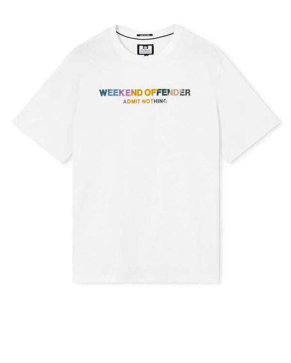 Hebdofin Graphic T-Shirt White