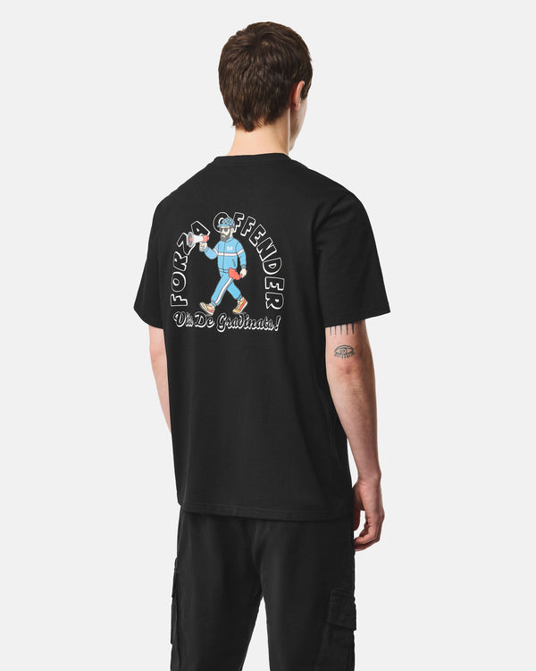 Delinquens Graphic T-Shirt Black