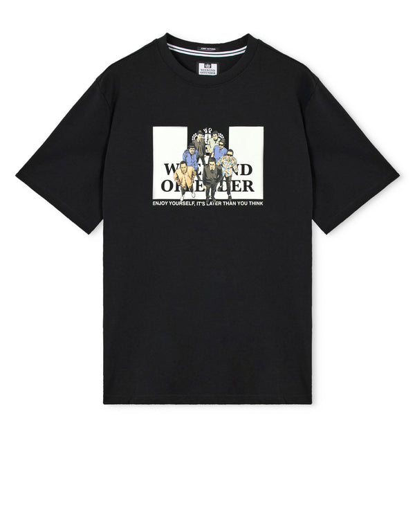 Aka Graphic T-Shirt Black