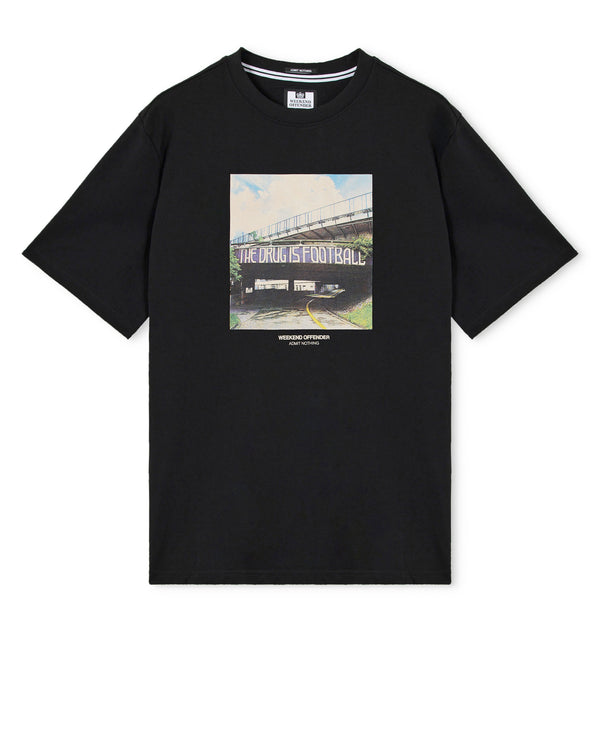 Plus Size - The Drug Graphic T-Shirt Black