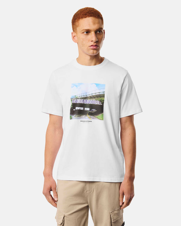 The Drug Graphic T-Shirt White