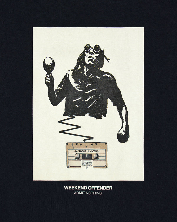 Freaky Graphic T-Shirt Navy