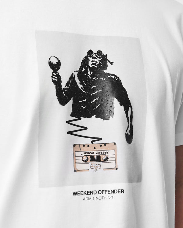 Freaky Graphic T-Shirt White