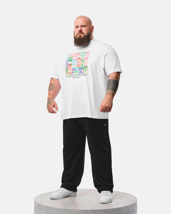 Plus Size - Approbatus Graphic T-Shirt White