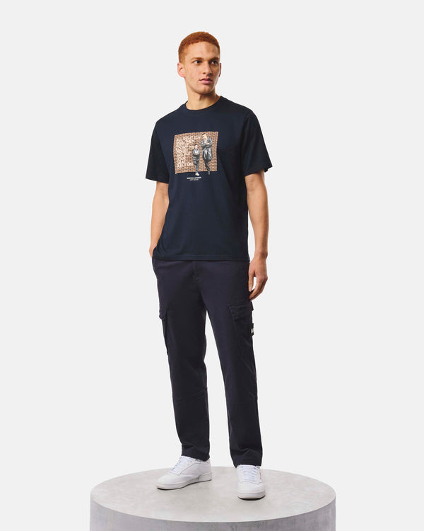 Pater Graphic T-Shirt Navy