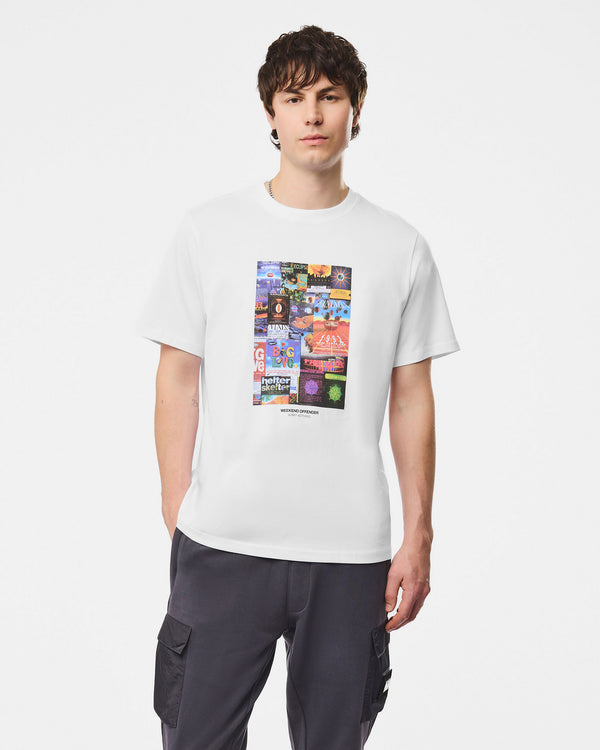 Saltatio Graphic T-Shirt White
