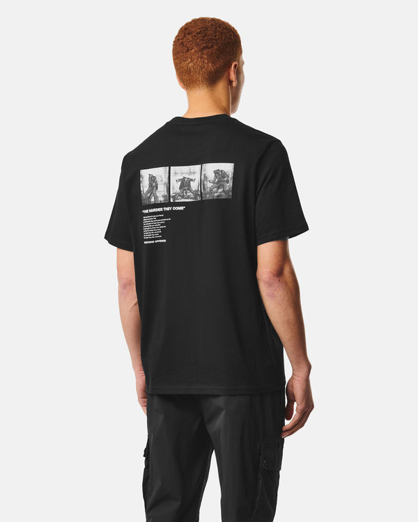 Cliff Graphic T-Shirt Black
