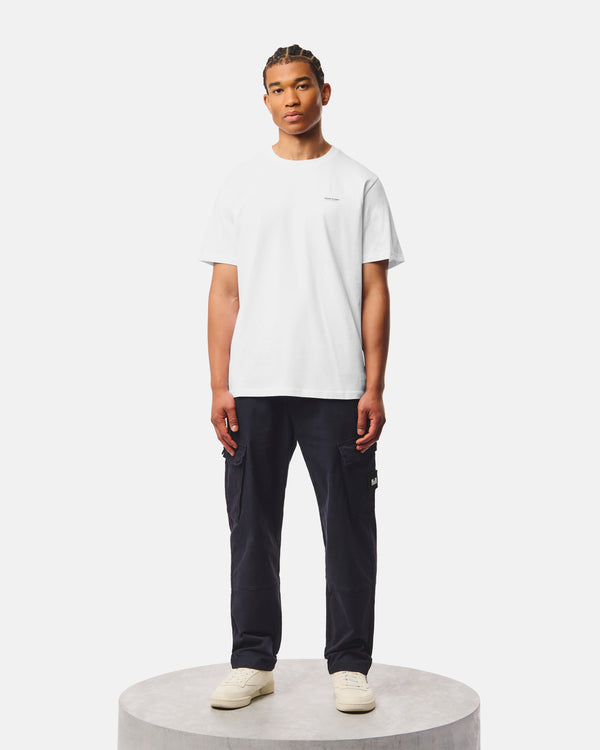 T-shirt con grafica scogliera bianca