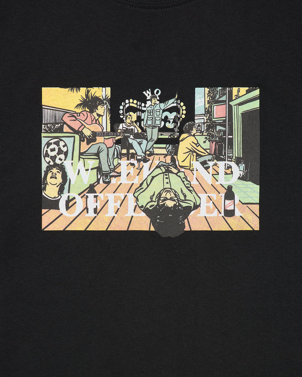 Maglietta grafica Stratford Avenue nera