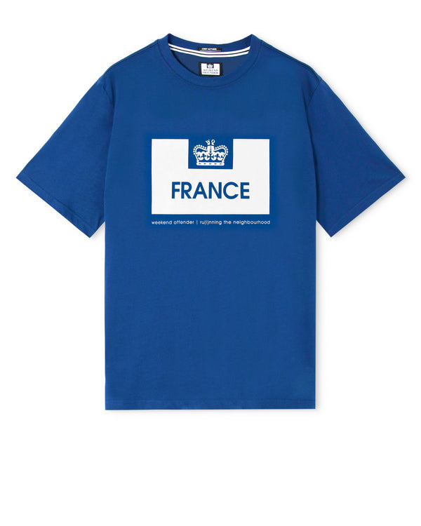 Country Series France T-Shirt Blue
