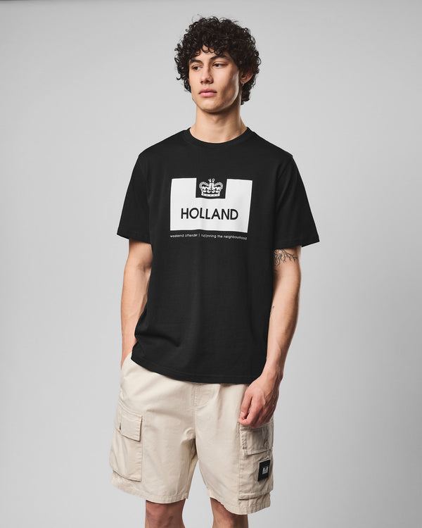 Country Series Holland T-Shirt Black